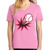 Ladies Core Cotton V Neck Tee Thumbnail