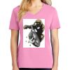 Ladies Core Cotton V Neck Tee Thumbnail