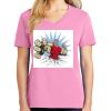 Ladies Core Cotton V Neck Tee Thumbnail