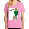 Ladies Core Cotton V Neck Tee Thumbnail