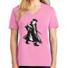 Ladies Core Cotton V Neck Tee Thumbnail