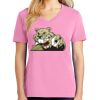 Ladies Core Cotton V Neck Tee Thumbnail