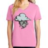 Ladies Core Cotton V Neck Tee Thumbnail