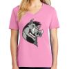 Ladies Core Cotton V Neck Tee Thumbnail