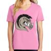 Ladies Core Cotton V Neck Tee Thumbnail