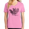 Ladies Core Cotton V Neck Tee Thumbnail