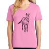 Ladies Core Cotton V Neck Tee Thumbnail