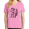 Ladies Core Cotton V Neck Tee Thumbnail