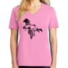 Ladies Core Cotton V Neck Tee Thumbnail