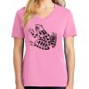 Ladies Core Cotton V Neck Tee Thumbnail