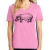 Ladies Core Cotton V Neck Tee Thumbnail