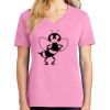 Ladies Core Cotton V Neck Tee Thumbnail