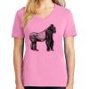Ladies Core Cotton V Neck Tee Thumbnail