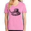 Ladies Core Cotton V Neck Tee Thumbnail