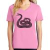 Ladies Core Cotton V Neck Tee Thumbnail