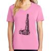Ladies Core Cotton V Neck Tee Thumbnail