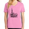Ladies Core Cotton V Neck Tee Thumbnail
