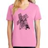 Ladies Core Cotton V Neck Tee Thumbnail