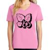Ladies Core Cotton V Neck Tee Thumbnail