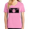 Ladies Core Cotton V Neck Tee Thumbnail