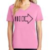 Ladies Core Cotton V Neck Tee Thumbnail
