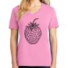 Ladies Core Cotton V Neck Tee Thumbnail