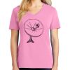 Ladies Core Cotton V Neck Tee Thumbnail