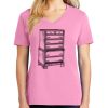 Ladies Core Cotton V Neck Tee Thumbnail
