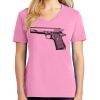Ladies Core Cotton V Neck Tee Thumbnail