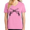 Ladies Core Cotton V Neck Tee Thumbnail
