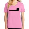 Ladies Core Cotton V Neck Tee Thumbnail