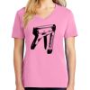 Ladies Core Cotton V Neck Tee Thumbnail