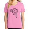 Ladies Core Cotton V Neck Tee Thumbnail