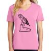 Ladies Core Cotton V Neck Tee Thumbnail