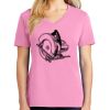 Ladies Core Cotton V Neck Tee Thumbnail