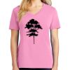 Ladies Core Cotton V Neck Tee Thumbnail
