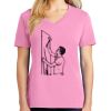 Ladies Core Cotton V Neck Tee Thumbnail