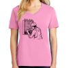 Ladies Core Cotton V Neck Tee Thumbnail