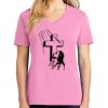 Ladies Core Cotton V Neck Tee Thumbnail