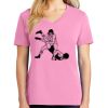 Ladies Core Cotton V Neck Tee Thumbnail