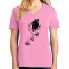 Ladies Core Cotton V Neck Tee Thumbnail
