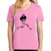 Ladies Core Cotton V Neck Tee Thumbnail