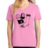 Ladies Core Cotton V Neck Tee Thumbnail