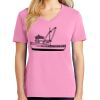 Ladies Core Cotton V Neck Tee Thumbnail