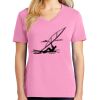 Ladies Core Cotton V Neck Tee Thumbnail