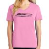 Ladies Core Cotton V Neck Tee Thumbnail