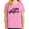 Ladies Core Cotton V Neck Tee Thumbnail