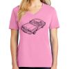 Ladies Core Cotton V Neck Tee Thumbnail