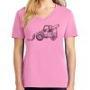 Ladies Core Cotton V Neck Tee Thumbnail