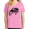 Ladies Core Cotton V Neck Tee Thumbnail